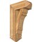 Ekena Millwork Olympic Arts and Crafts Rough Sawn Bracket w/ Offset Brace, Western Red Cedar, 8"W x 20"D x 32"H BKT0806X20X32OLY03RWR - alternate 1